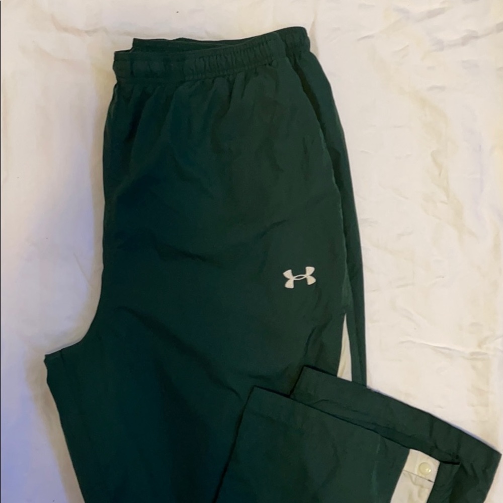 Under Armour Green Pants with Buttons